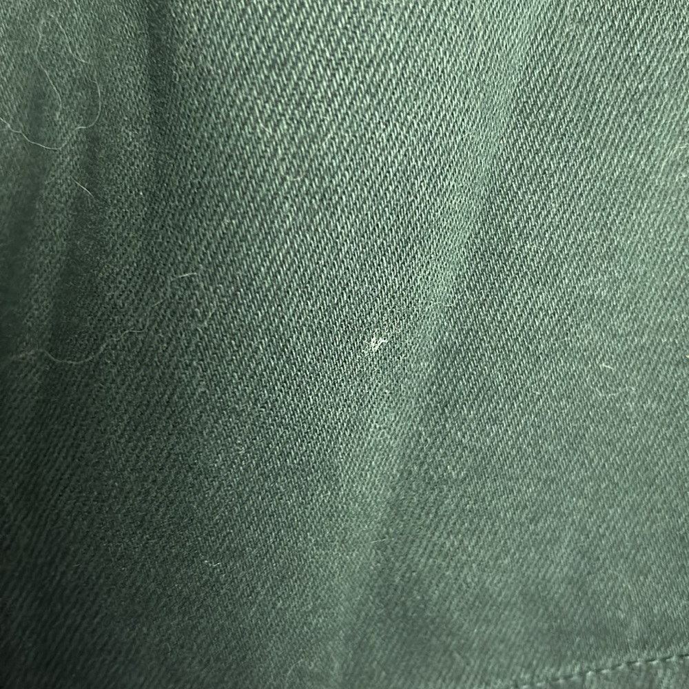 Forever 21 green denim mini skirt - Picture 5 of 8